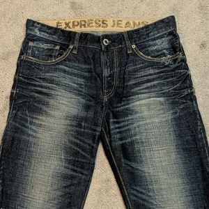 Express Kingston Denim Jeans 32x34
